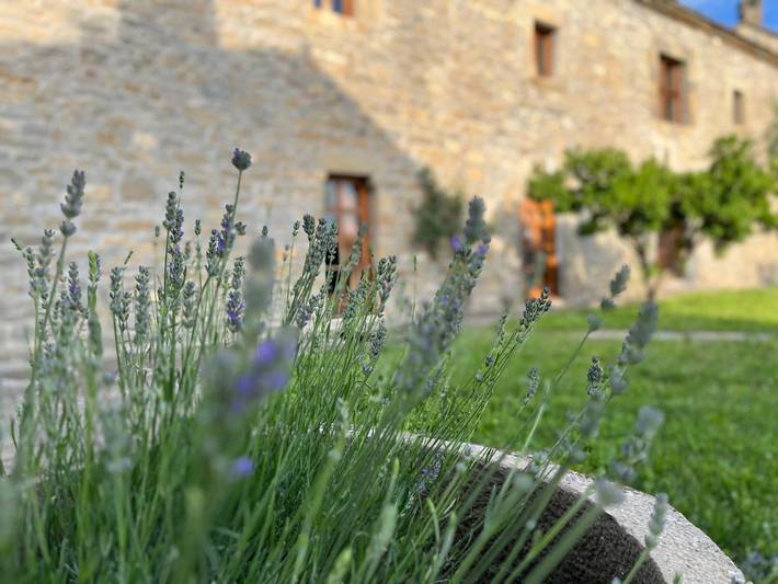 Casa rural para 9 personas, con Balcón y Terraza además de Jardín y Vistas en Aínsa