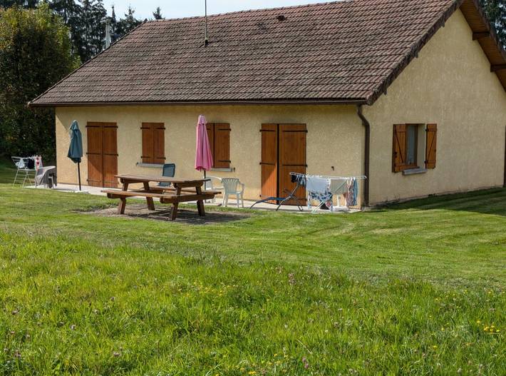 Gîte pour 3 personnes, avec terrasse et jardin, animaux acceptés dans les Vosges - 2