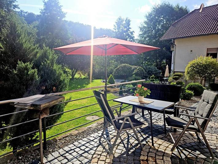 Ferienwohnung für 4 Personen, mit Garten und Terrasse