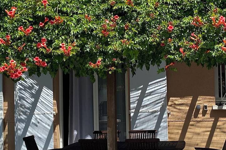 Villa pour 8 personnes, avec terrasse et jardin à Hourtin