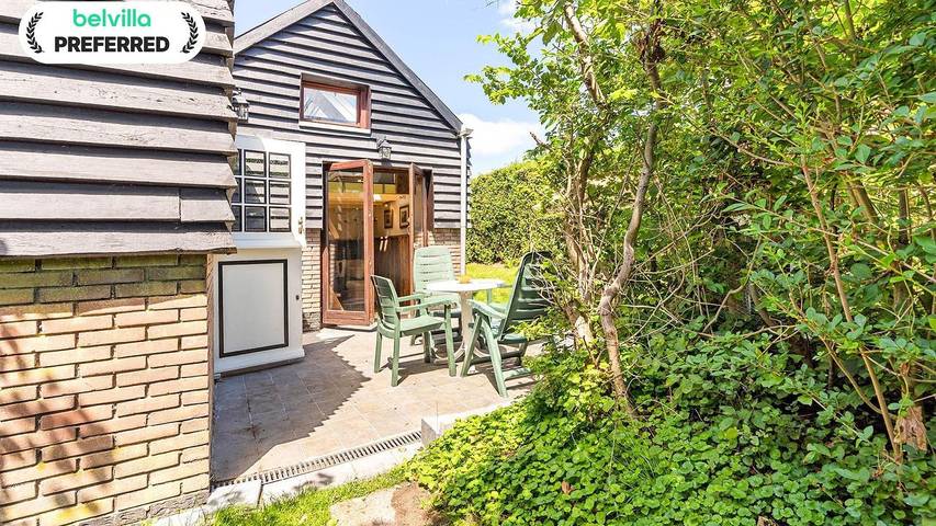 Strandhaus für 2 Personen, mit Terrasse und Garten, mit Haustier in Nieuwvliet