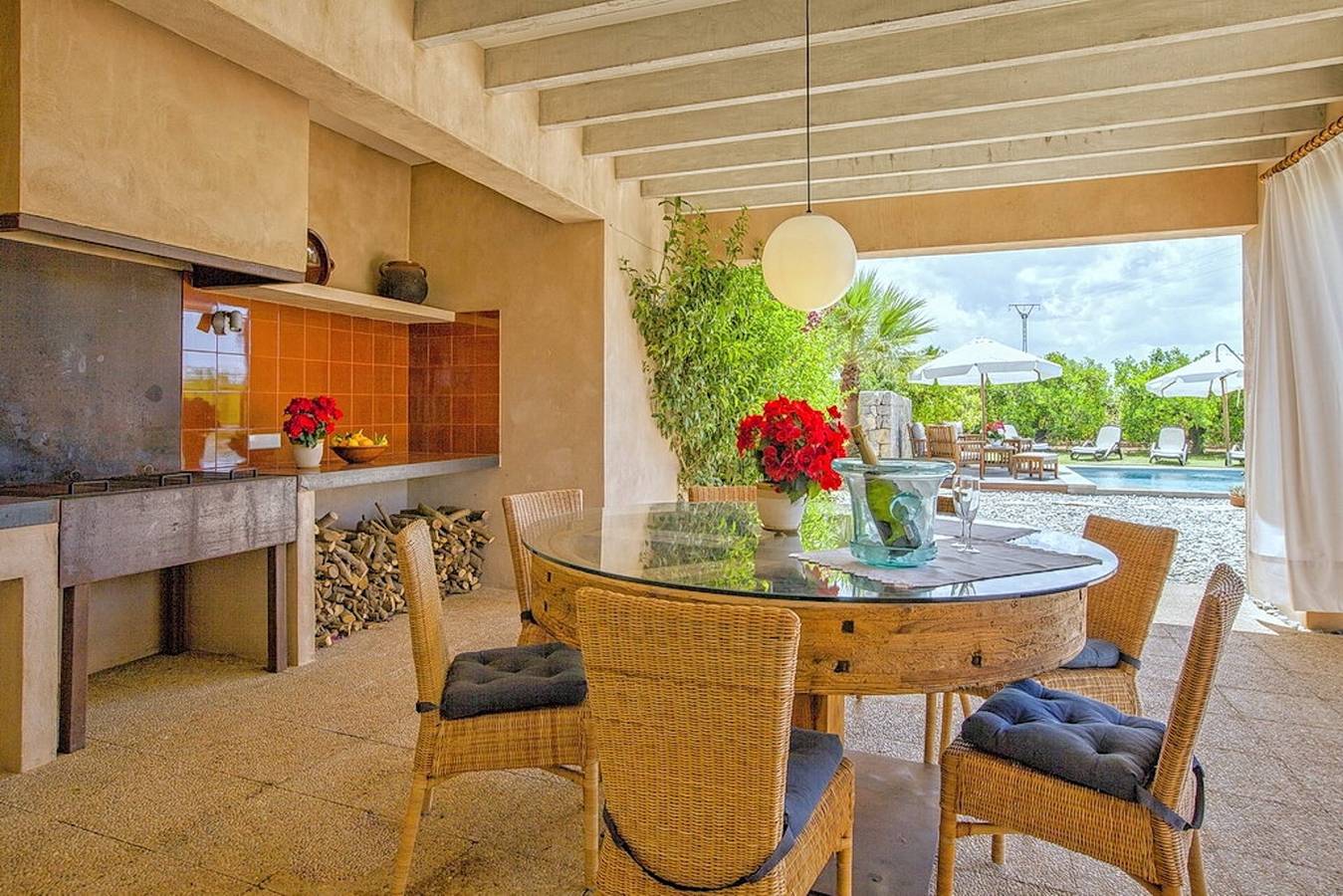 Landhaus 'Son Puca 1' mit privatem Pool, Wlan und Klimaanlage in Búger, Mallorca Inselmitte