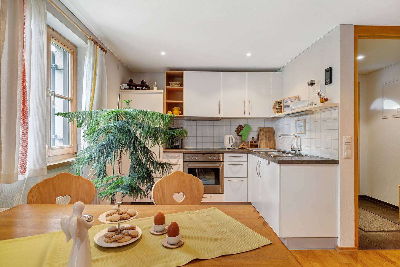 Appartement 'Verdandi' met Uitzicht op de Bergen, Privéterras en Wifi, foto 9