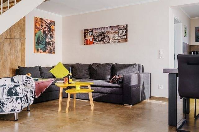 Ferienhaus für 6 Personen, mit Terrasse und Ausblick sowie Garten, mit Haustier in Sachsen-Anhalt