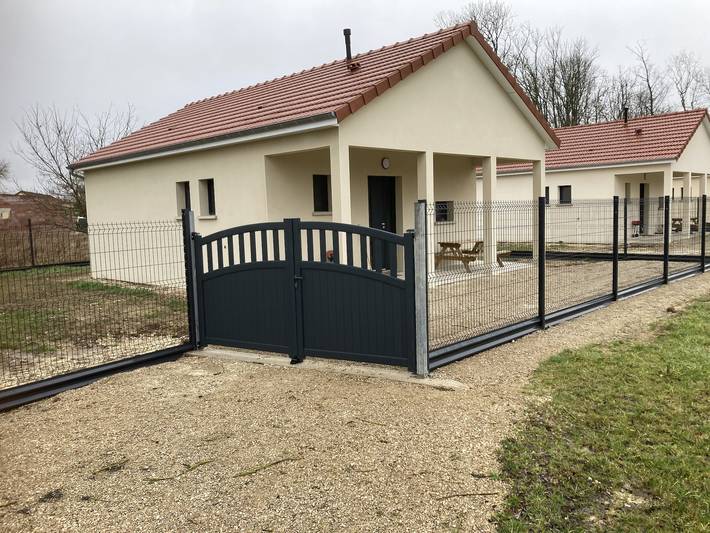 Gîte pour 4 personnes, avec jardin ainsi que terrasse et piscine dans Lac du Der-Chantecoq - 3