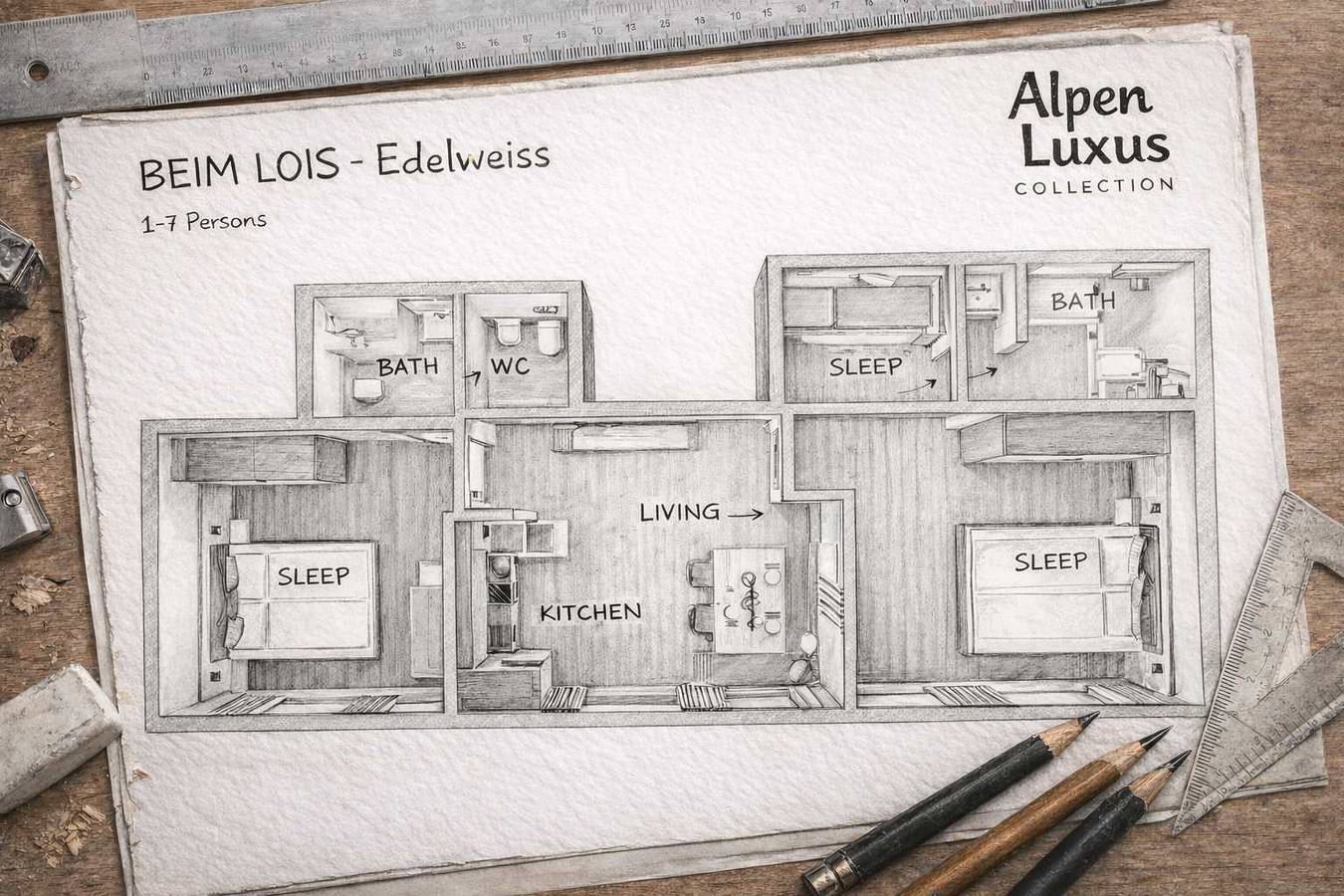 Apartamento entero, Beim Lois Edelweiss – with Sauna Access in Gerlos, Bezirk Schwaz