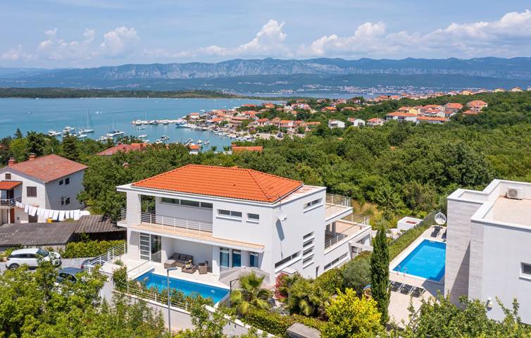 Villa pour 6 personnes, avec terrasse et jardin à Klimno - 4