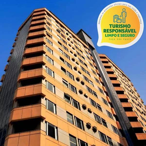 Aparthotel para 2 pessoas, com vista e sauna e ainda jardim em Belo Horizonte