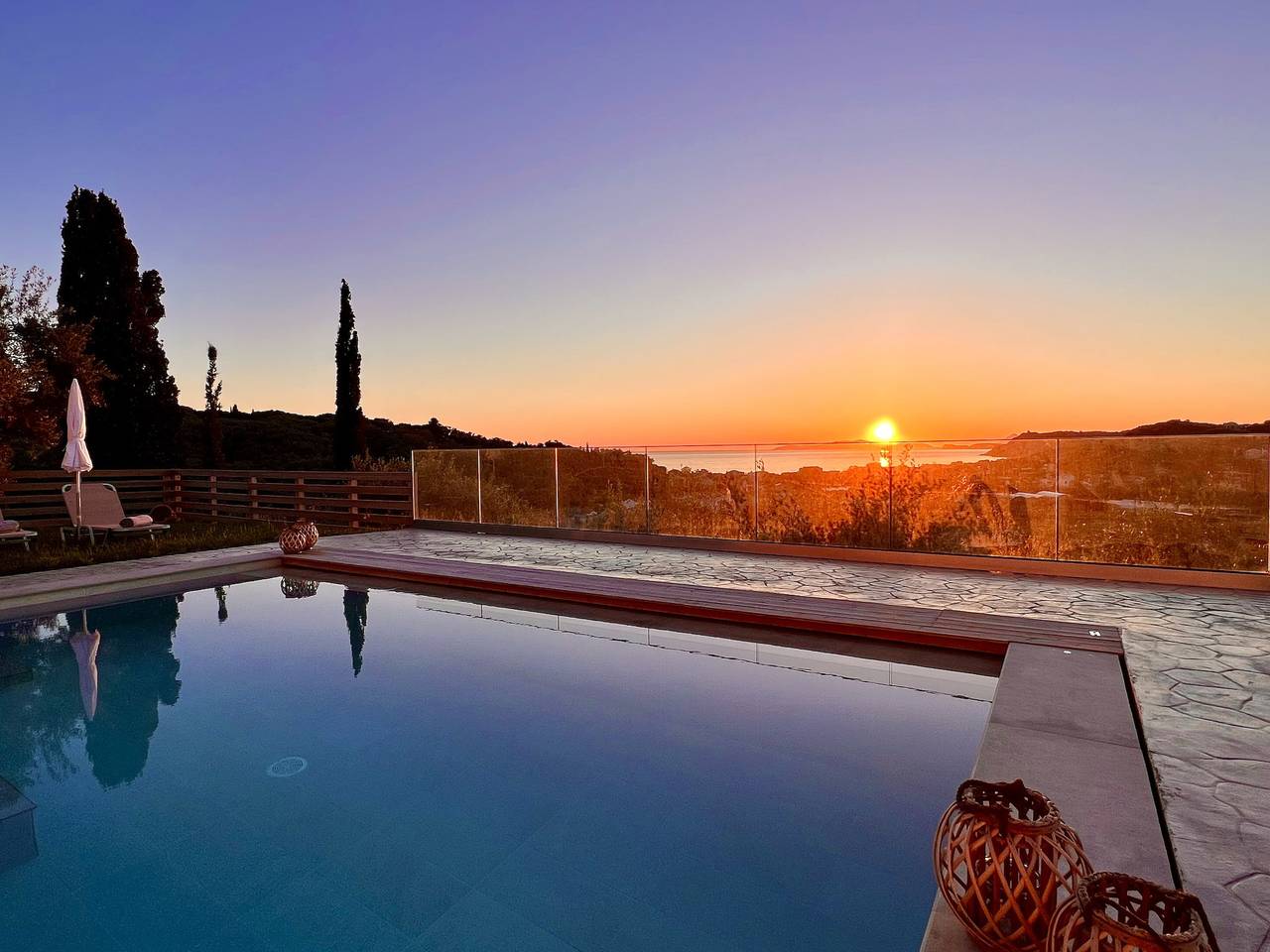 Luxury Villa Makris with private heatable pool in Arillas, Korfu