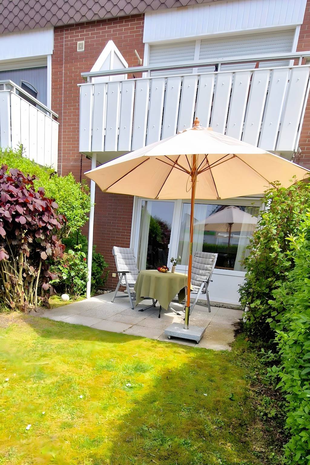 Ganze Wohnung, Apartment 'Nordlicht' mit privater Terrasse, Garten und Wlan in Borkum