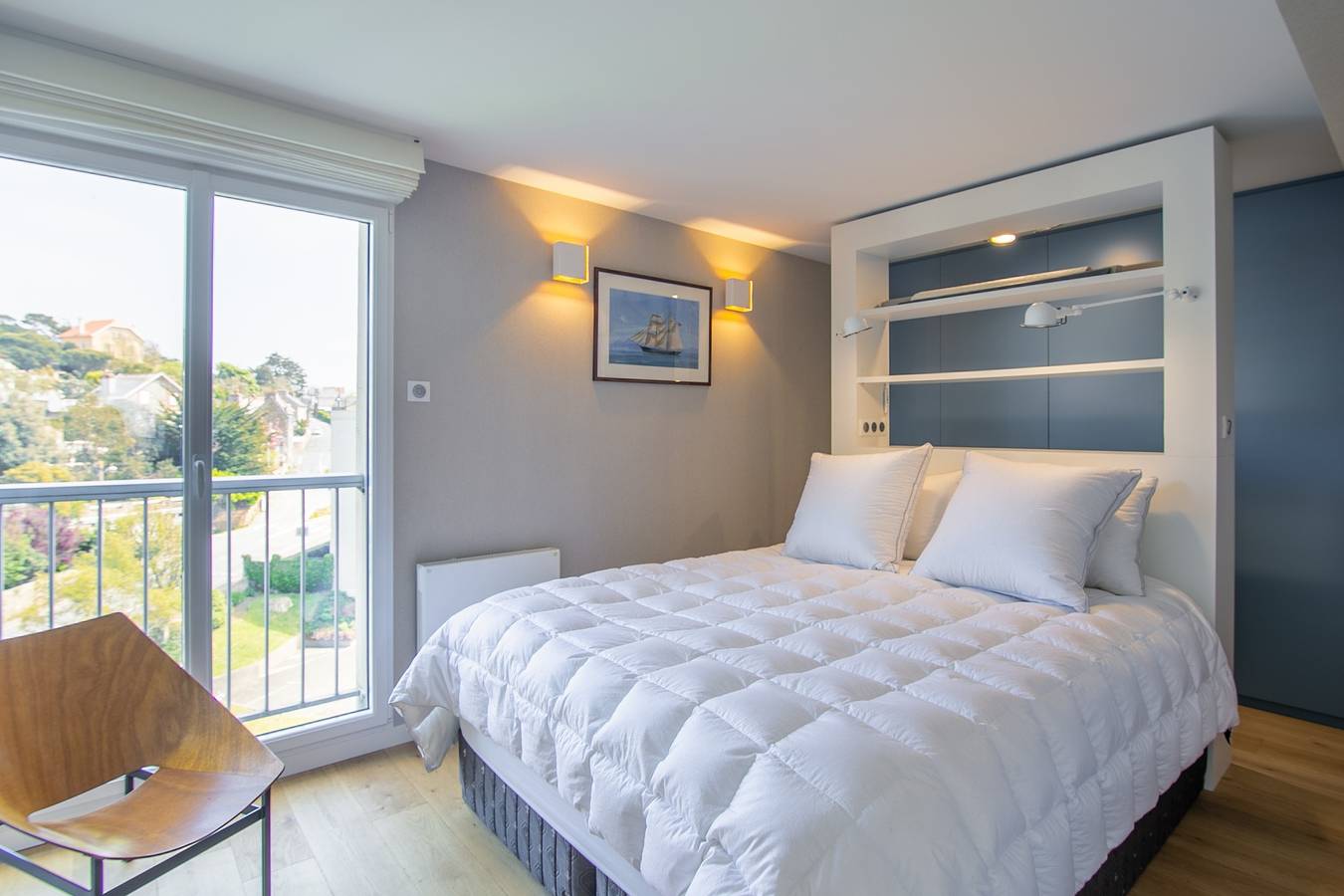 Entire apartment, L'Observatoire - Magnifique appartement avec balcon vue mer in Pléneuf-Val-André, Côte d’Émeraude