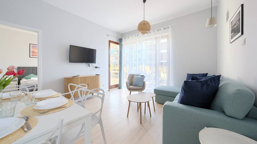 Ferienwohnung für 4 Personen, mit Balkon in Swinemünde