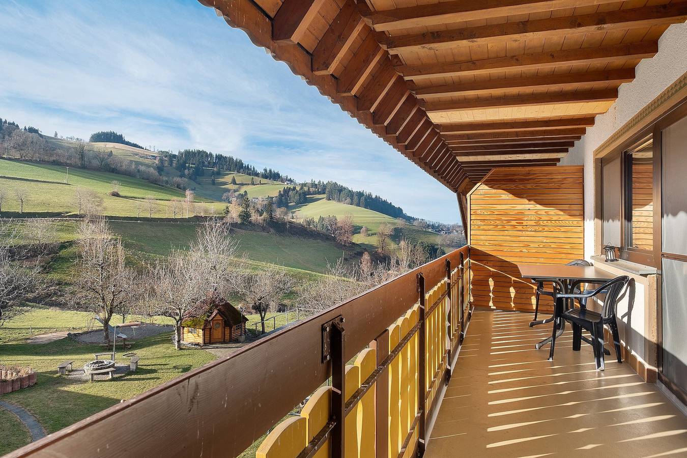 Ganze Wohnung, Apartment Wiesenblick mit Balkon und Wlan in Horben, Südschwarzwald