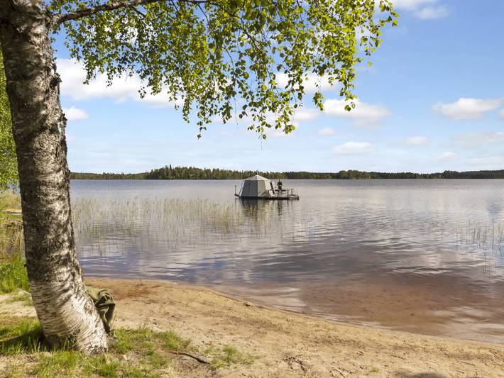 Lystikämän elämys in Rovaniemi, Laponie