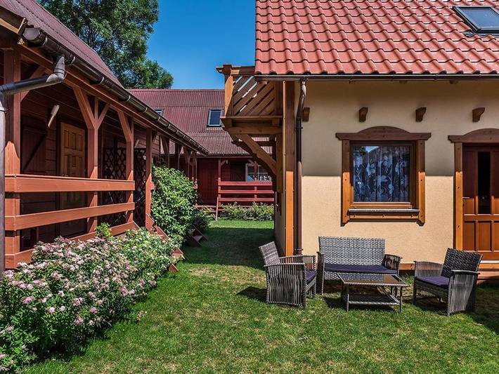 Ferienpark für 5 Personen, mit Terrasse und Garten in Polnische Ostsee