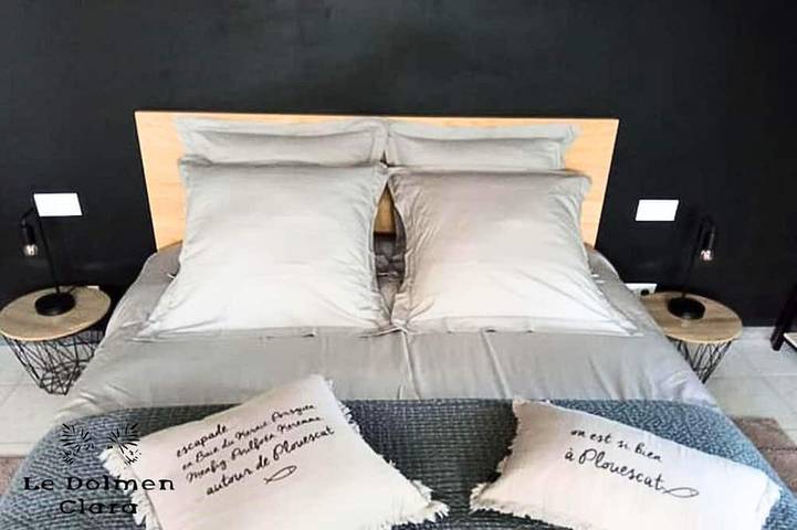 Location de vacances pour 2 personnes, avec jardin et sauna ainsi que piscine et jacuzzi à Plounévez-Lochrist - 2