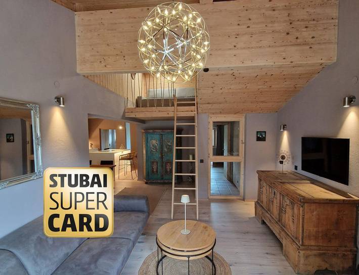 Hütte für 4 Personen, mit Terrasse und Garten sowie Sauna im Stubaital