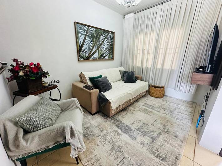 Ferienhaus für 3 Personen, mit Ausblick und Garten sowie Terrasse, mit Haustier - 1