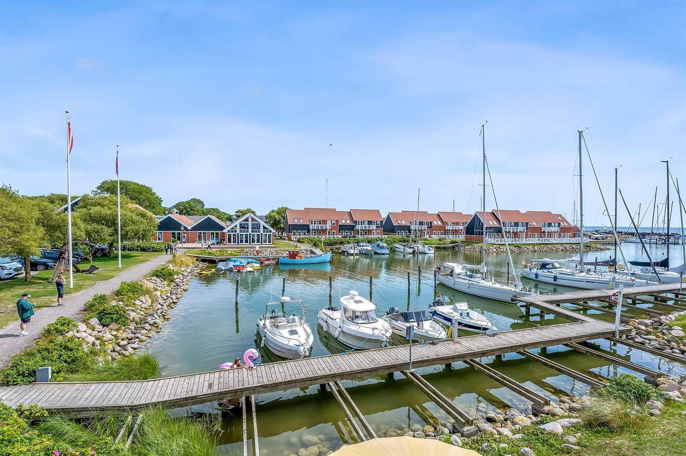 Ganze Wohnung, Apartment in Borre with house sea view in Borre (Vordingborg), Schwedische Ostsee