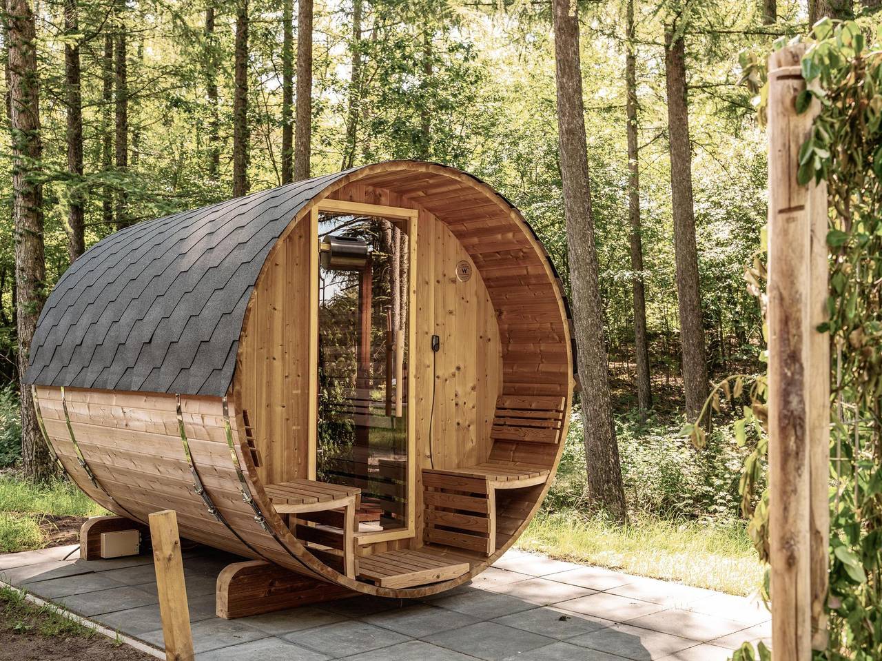 Wb Resort Gmbh — Natur Lodge mit Panorama Sauna | 6 Pers. in Wilsum, Landkreis Grafschaft Bentheim