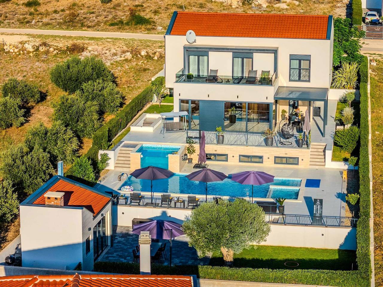 Nowoczesna willa z prywatnym basenem in Pakoštane, Zadar