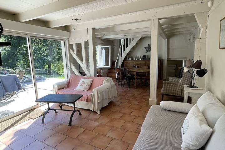 Location de vacances pour 10 personnes, avec jardin, animaux acceptés à Genneville - 4