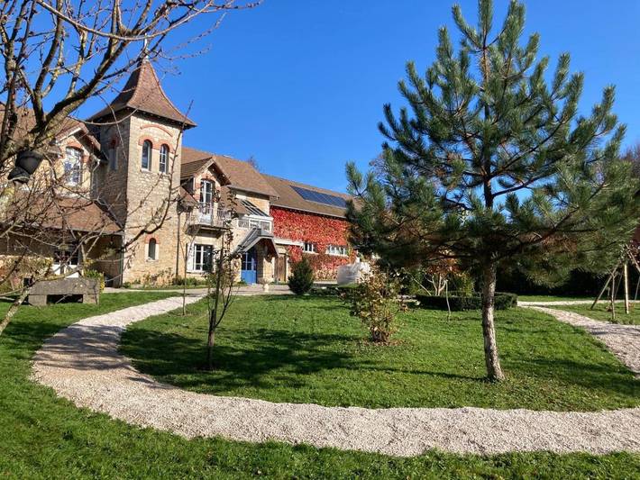 Chambre d’hôte pour 2 personnes, avec Terrasse ainsi que Jardin et Vue