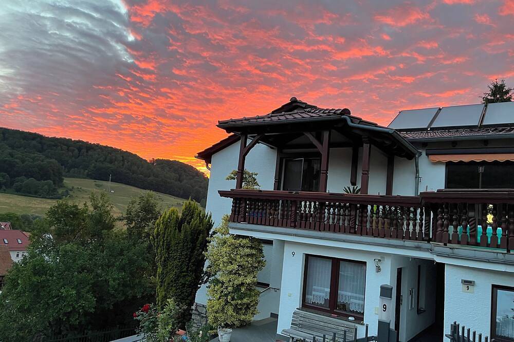 Ganze Wohnung, Urlaub im Haus Martina idyllisch gelegen in Lutter, Region Eichsfeld