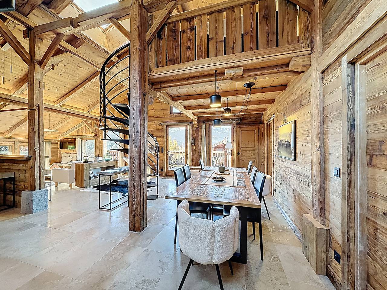 Chalet con 5 habitaciones + dormitorio cerca pistas Combloux in Combloux, Pays du Mont-Blanc