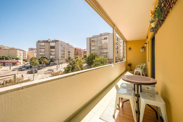 Casa de férias para 4 pessoas, com Varanda em Almada