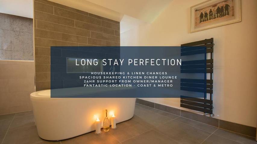 Apartment for 9 people, with view in South Shields