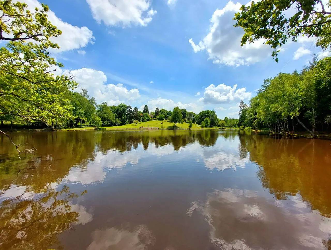 Les Deux Lacs in Abjat-sur-Bandiat, Parc naturel régional Périgord-Limousin