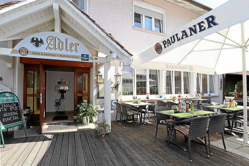 Hotel Gasthaus Adler - Ez mit Du/Wc in Öhningen, Untersee