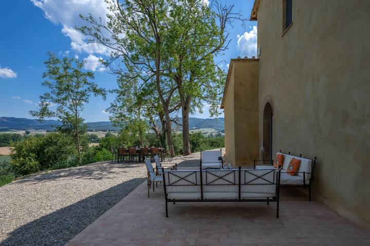 Location de vacances pour 14 personnes, avec jardin et vue à Buonconvento - 4