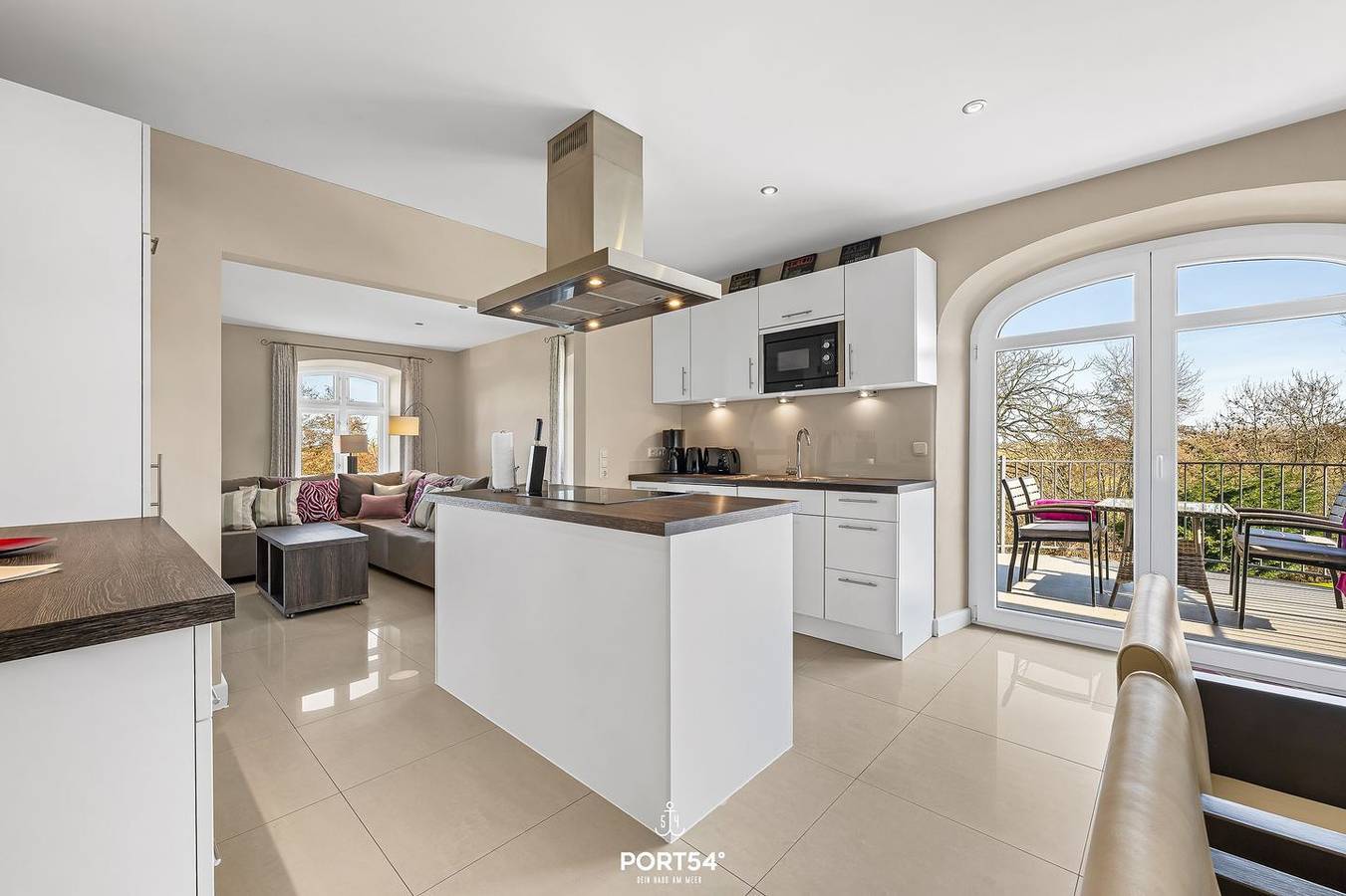 Ganze Wohnung, Ferienwohnung Lille Hus 2 in St. Peter-Ording mit Gemeinschaftssauna und Balkon in St. Peter-Ording, Eiderstedt