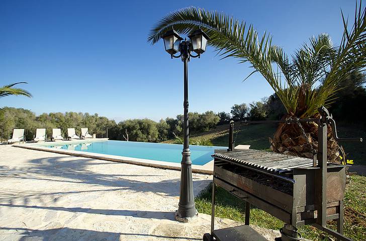 Finca mit Whirlpool für 8 Personen, mit Garten und Whirlpool sowie Terrasse auf Mallorca Inselmitte - 3
