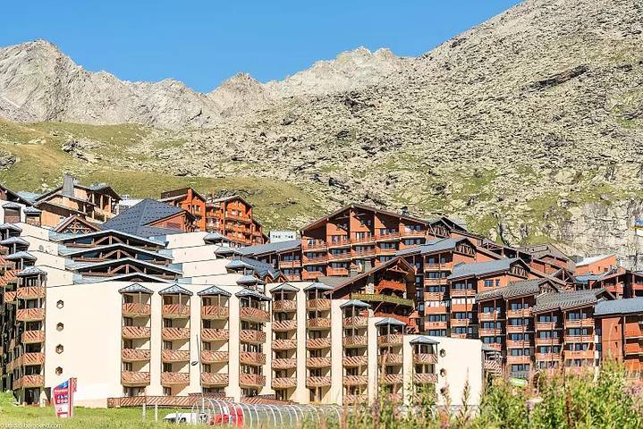 Studioleilighet for 4 personer, med Balkong og Sauna i tillegg til Utsikt i Val Thorens