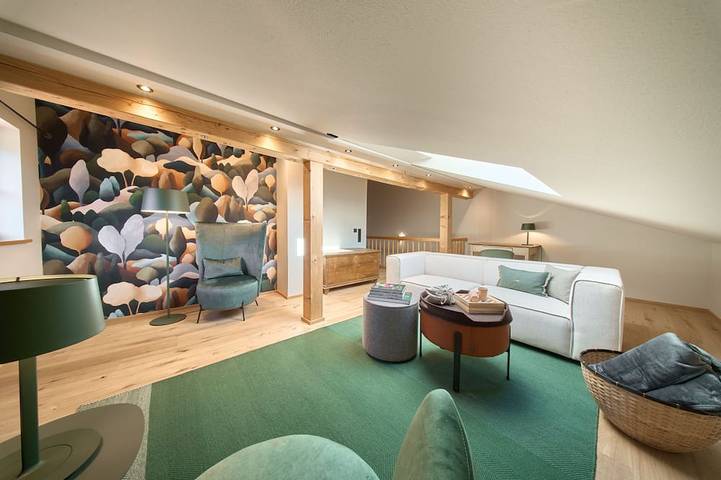 Ferienwohnung für 5 Personen, mit Balkon und Sauna