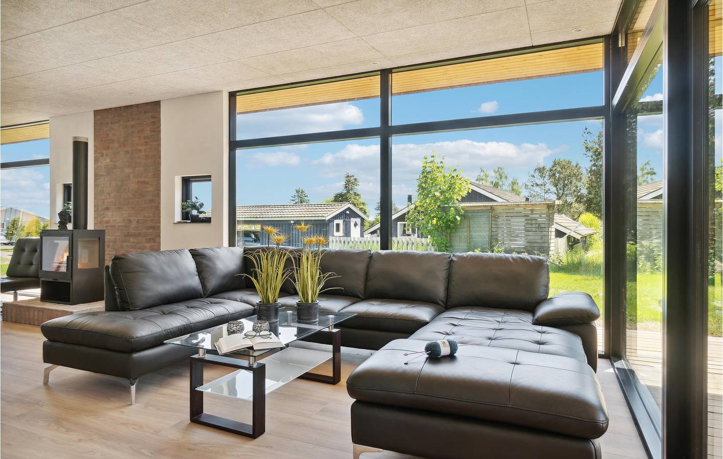 Vacation house for 6 people with yard in Skibby, Frederikssund Region