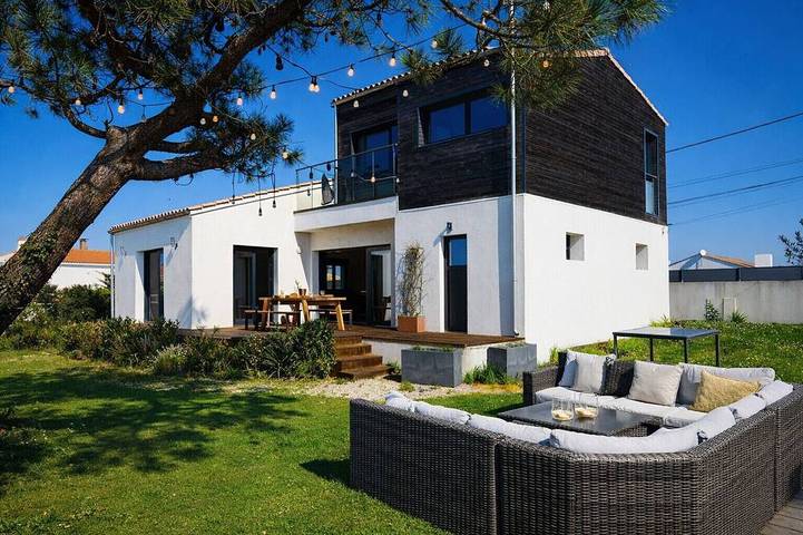 Villa pour 9 personnes, avec balcon et jardin aux Les Sables-d'Olonne
