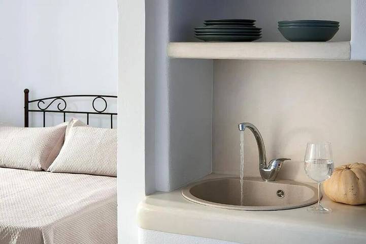 Appartement de vacances pour 2 personnes, avec Balcon dans Milos - 2