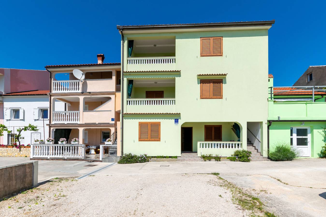 Appartement entier, Apartments Mario in Lopar, Rab