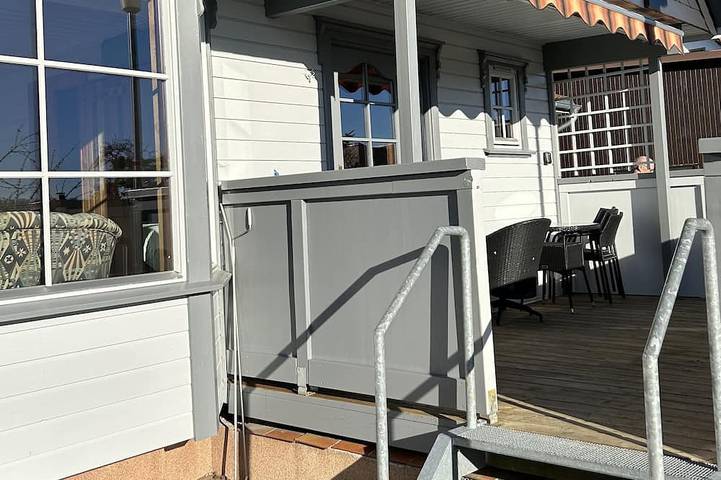 Ferienhaus für 6 Personen, mit Garten und Balkon sowie Sauna