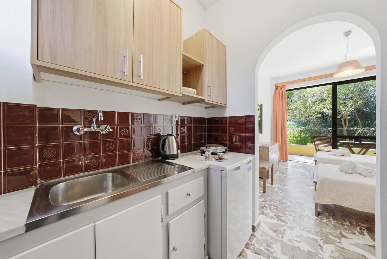 Studio entier, Appartement 'Alexandra Studio 7' avec balcon privé et Wi-Fi. in Corfou