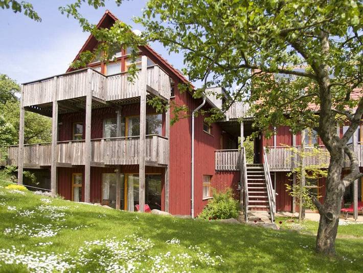 Ferienhaus für 4 Personen, mit Terrasse und Garten sowie Sauna in Benz