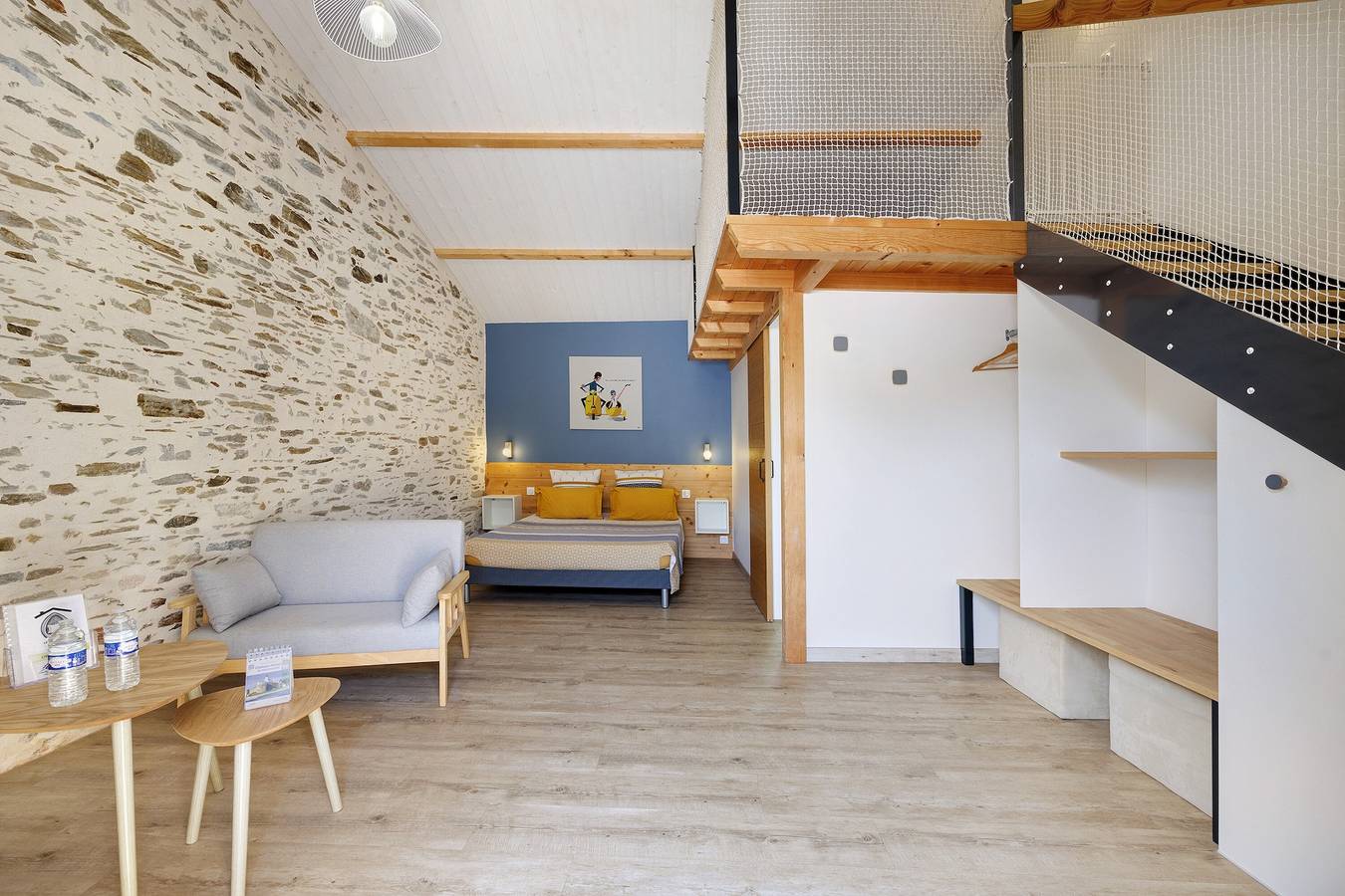 Chambres d'hôtes "le cocon vendéen" - chambre evasion (avec mezzanine) in Saint-André-Goule-d'Oie, Vallée de la Loire