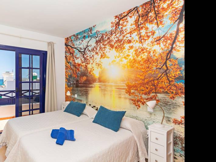 Ganze Wohnung, Zentrales Apartment in Playa Blanca mit 2 Schlafzimmern in Playa Blanca, Yaiza
