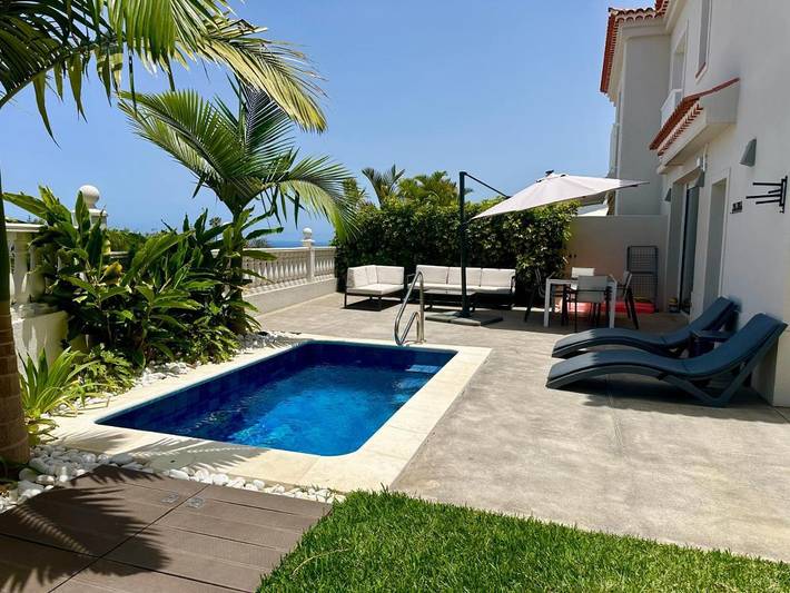 Casa rural para 6 personas, con vistas además de piscina y jardín en Puerto de la Cruz - 3