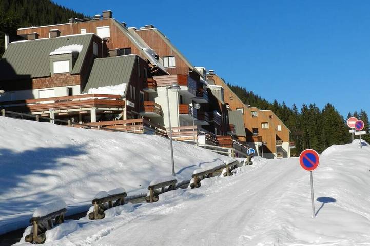 Ganze Wohnung, Bis 100m skipiste, parkmöglichkeiten, schließfach für die skier, 24m², Les 7 Laux in La Ferrière, Le Pleynet