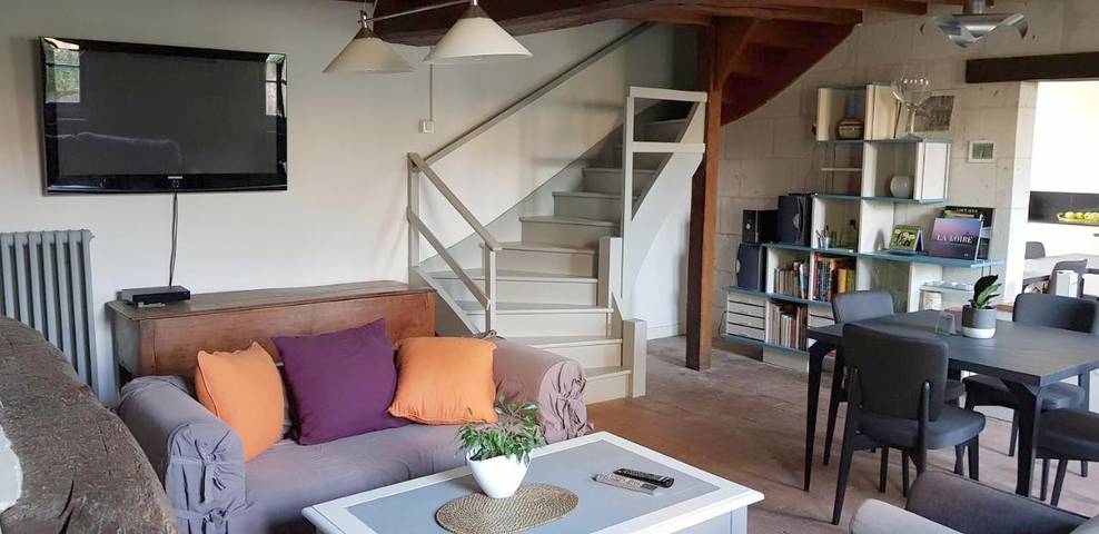 Location de vacances pour 12 personnes, avec vue et jardin à Le Thoureil - 4